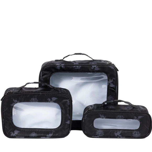 Lug Bento Box 3pc Storage Container Set Dragon Black - Picture 1 of 4